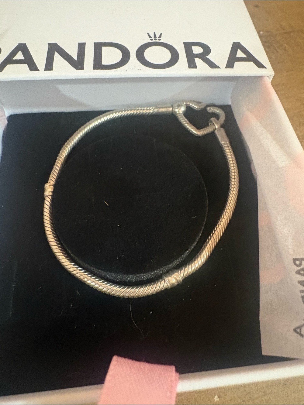Pandora Sterling Silver Rope-Style Bracelet in Silver